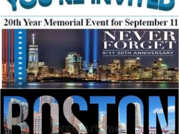 9/11 Flag of Honor Across America Memorial on September 11, 2021.